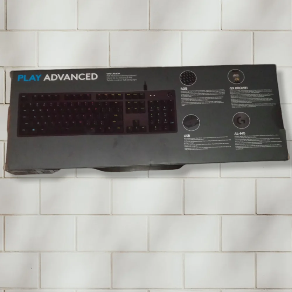 Logitech G512 Carbon Light Sync RGB Mechanical Gaming Keyboard W/USB